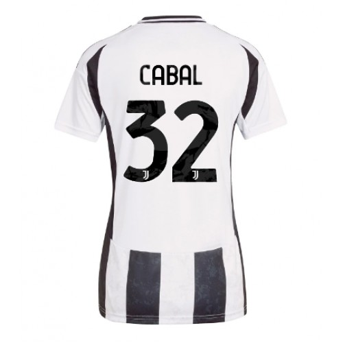 Juventus Juan Cabal #32 Domaci Dres za Ženska 2024-25 Kratak Rukav